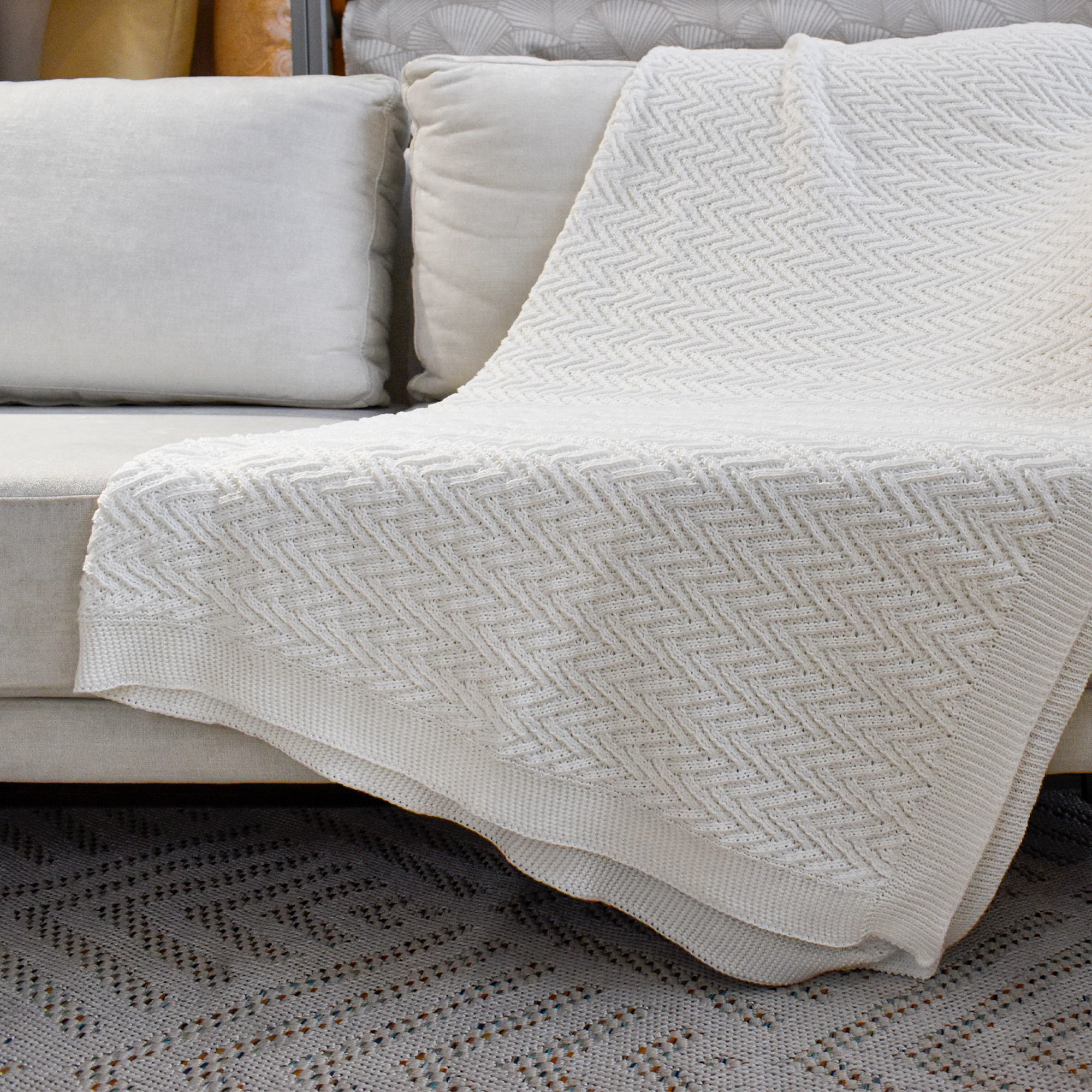 Frazada rosario 3 natural