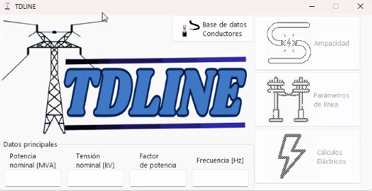TDLINE Interfaz Gráfica de Usuario
