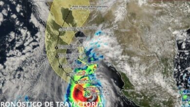 Huracán Priscilla mantiene categoría 2 frente a Baja California Sur (Foto de internet)