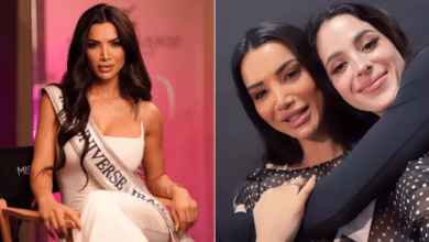 Miss Irak se gana el corazón de México al apoyar a Fátima Bosch
