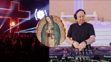 ¡Súbele al beat! Padre DJ rompe las redes con remix techno de la Virgen de Guadalupe (Foto por Europa Presse ig de Padre Guilherme)