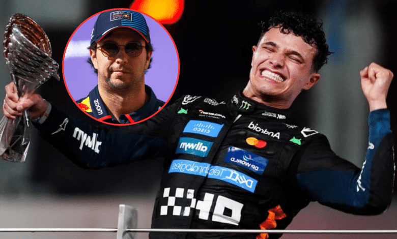 La irónica respuesta de Checo Pérez tras la coronación de Lando Norris en la F1