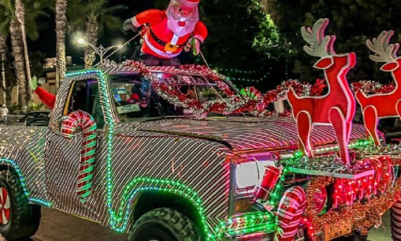Desfile navideño reúne a locales y extranjeros en La Paz (Foto de internet)