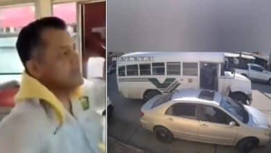 ¿Sancionarán al chofer que arrojó al estudiante de camión en movimiento? (Foto de internet)