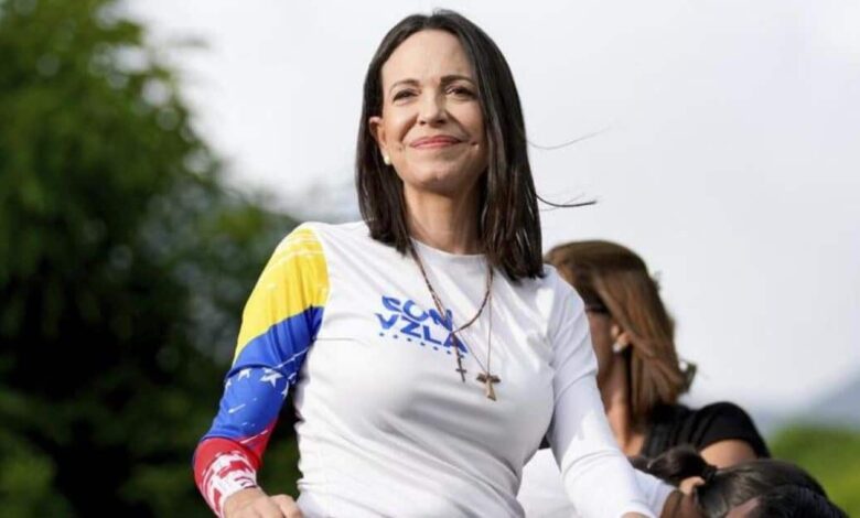 Nobel de la Paz para María Corina Machado (Foto de internet)