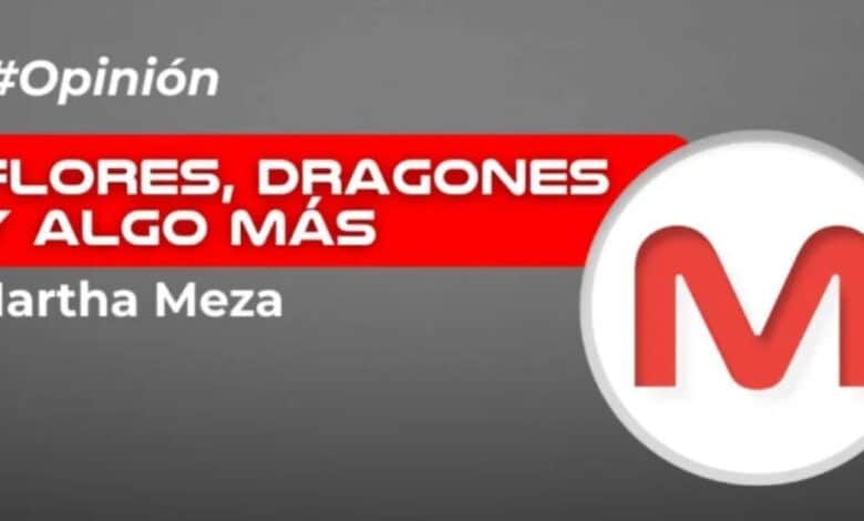 Flores, dragones y algo más