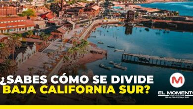 ¿Sabes cómo se divide Baja California Sur?