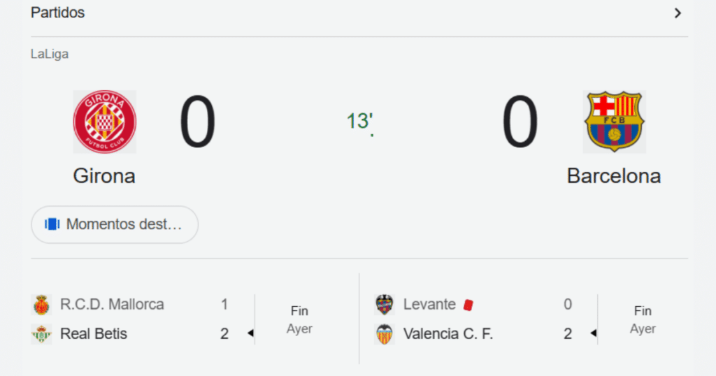 Girona vs Barcelona jugadores,estrellas LaLiga,Lewandowski,Pedri,Dembélé,Stuani,Borja García,Gavi López,superliderato LaLiga,Montilivi