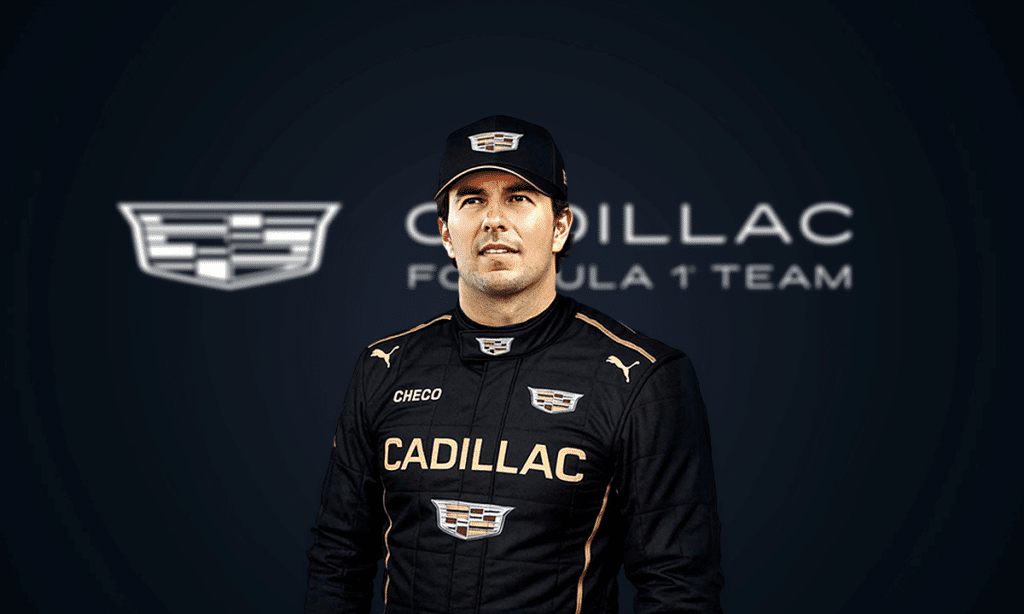 Cadillac F1,Checo Pérez,Fórmula 1 2026,mercancía oficial F1,Tommy Hilfiger,moda deportiva,marketing deportivo,branding automovilismo,mercado global F1,escudería Cadillac
