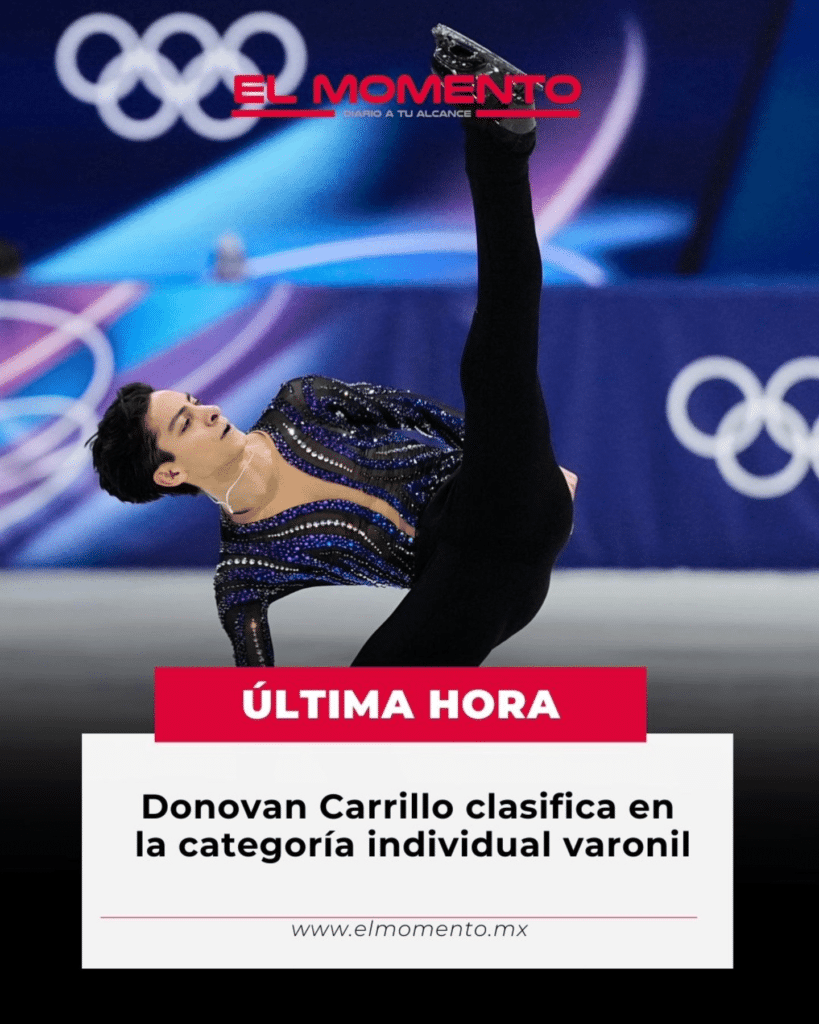 Donovan Carrillo,Milán Cortina 2026,patinaje artístico,Juegos Olímpicos de Invierno,México en Olímpicos,final olímpica,programa corto,patinaje varonil,deporte mexicano,Latinoamérica