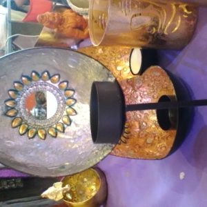 Candle Holder and Lamps