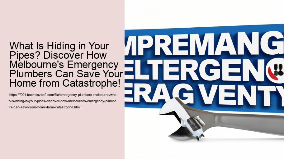 What Is Hiding in Your Pipes? Discover How Melbourne's Emergency Plumbers Can Save Your Home from Catastrophe!