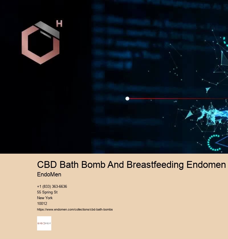 CBD Bath Bomb And Breastfeeding Endomen