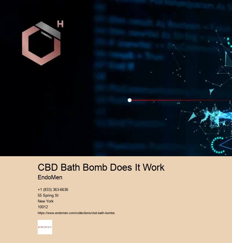 CBD Bath Bomb Does It Work