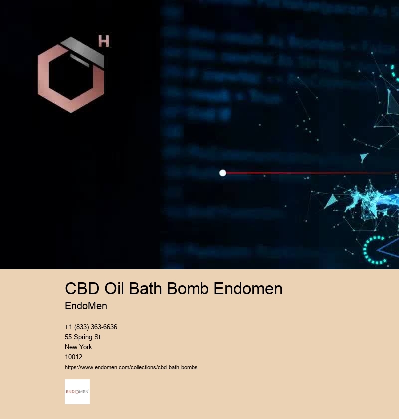 CBD Oil Bath Bomb Endomen