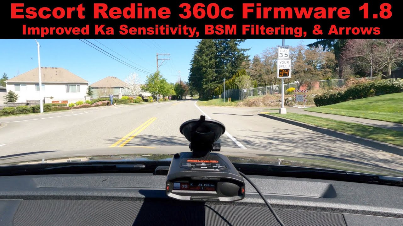 how do i check my redline 360c firmware