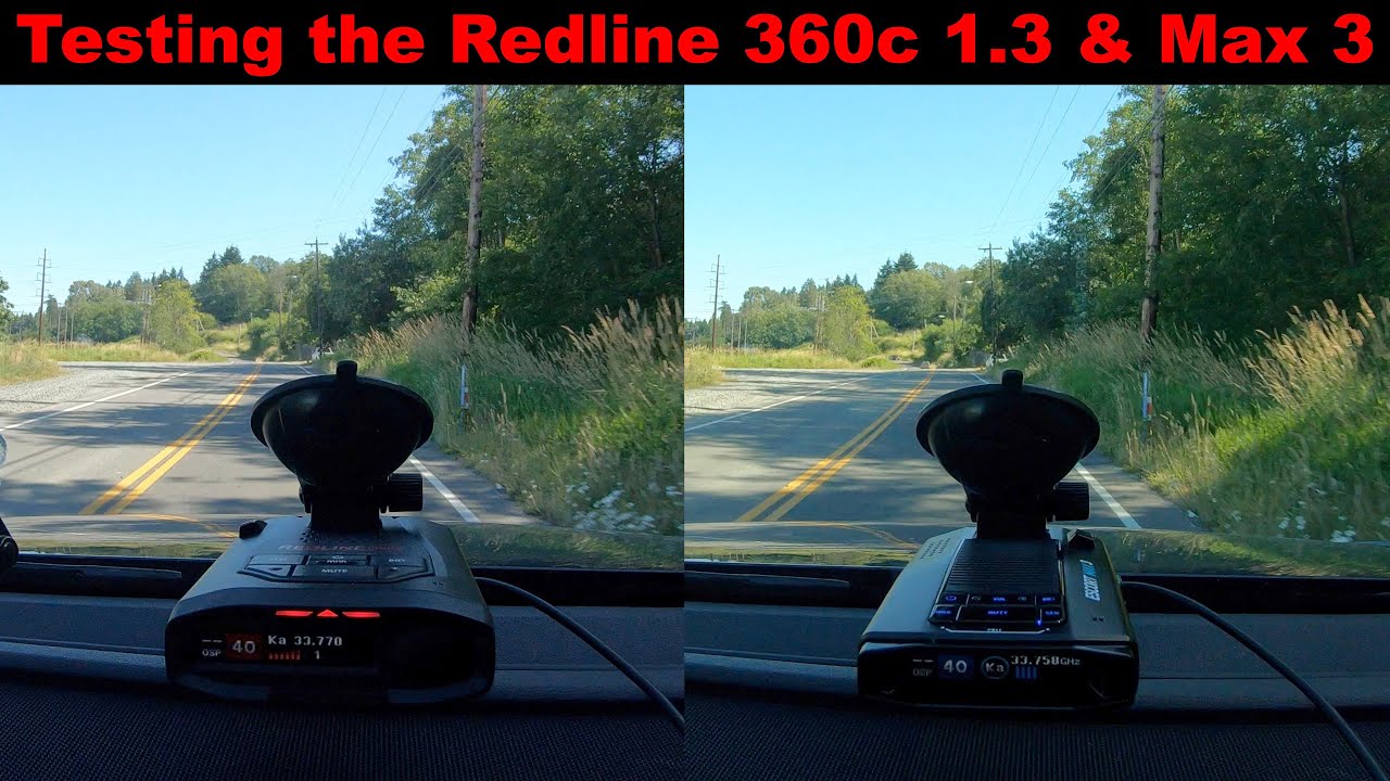 escort redline 360c with camera
