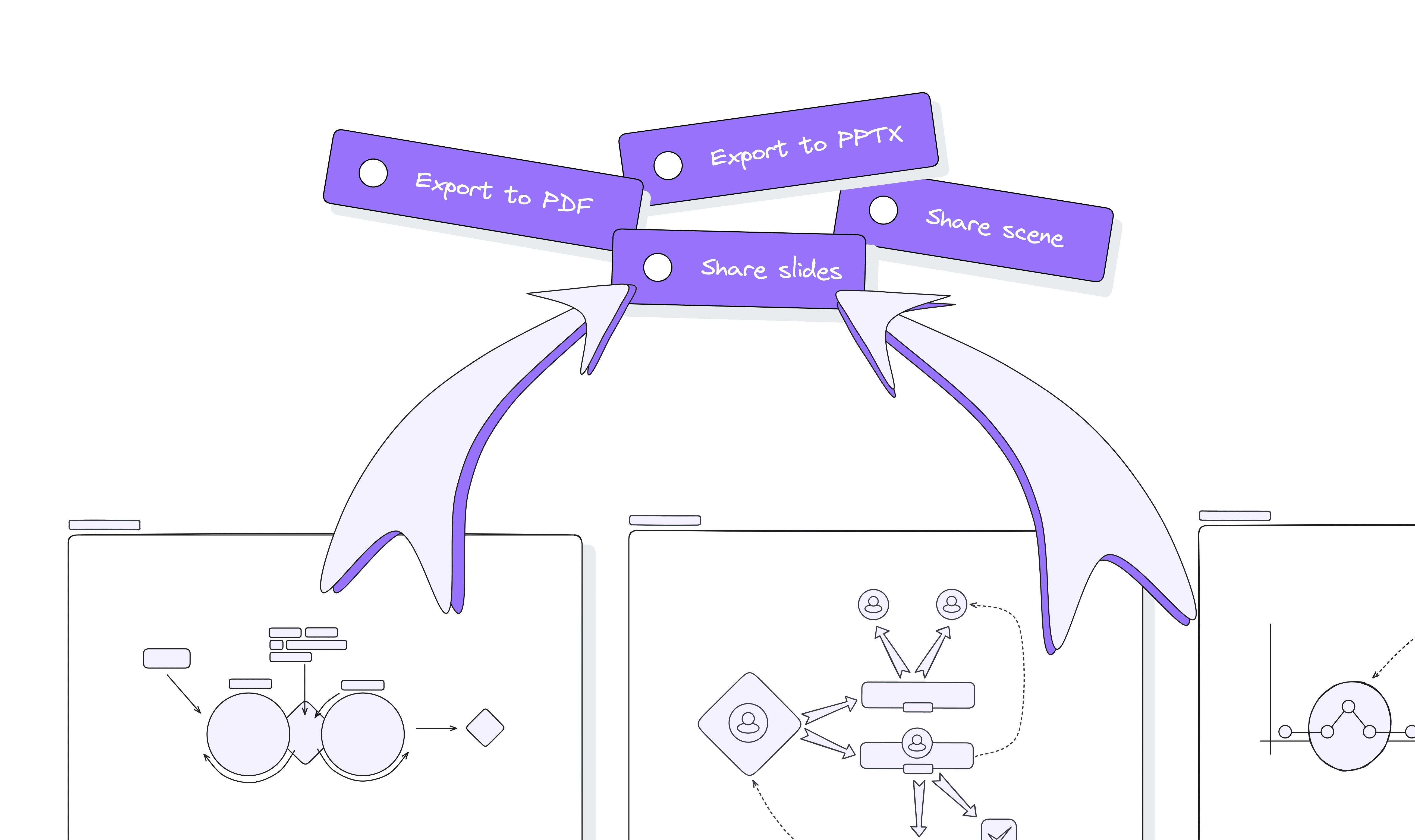 Share Slides, Export to PDF or PPTX