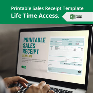 Printable Sales Receipt Template