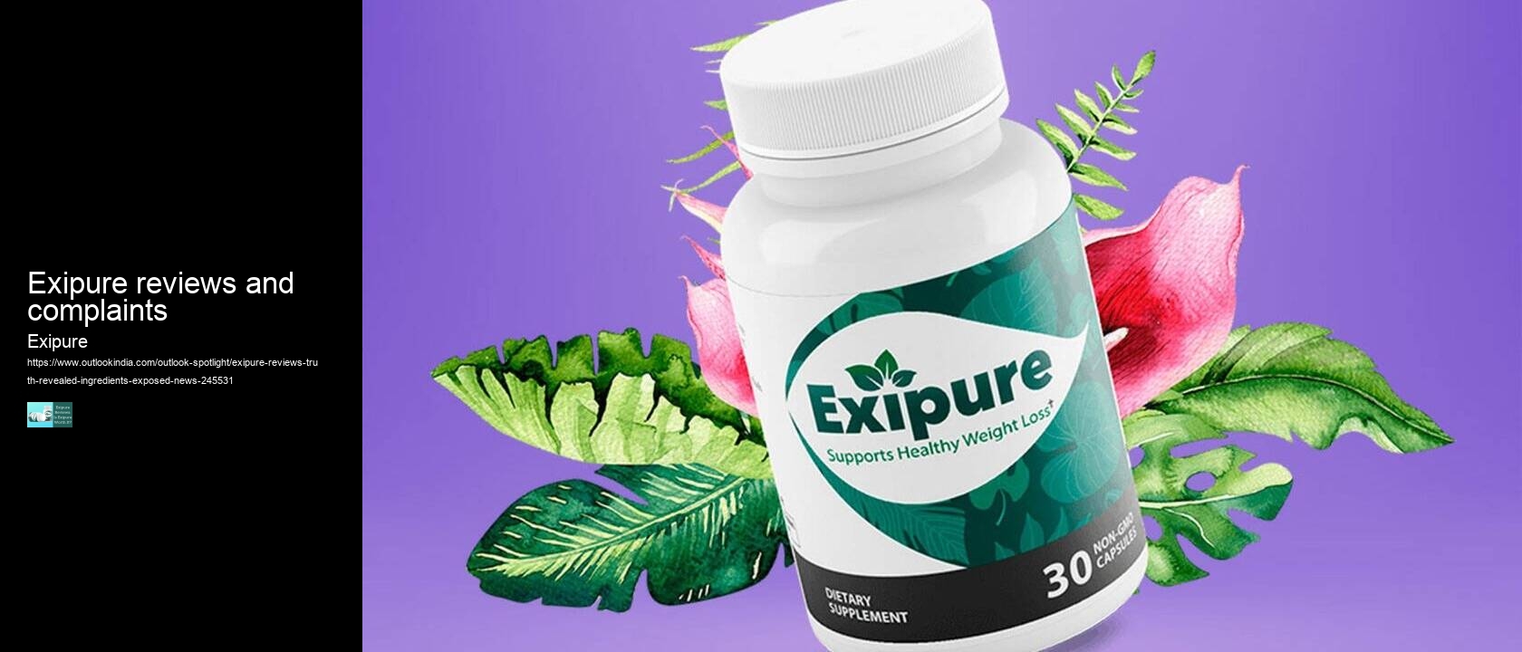 exipure reviews and complaints 
