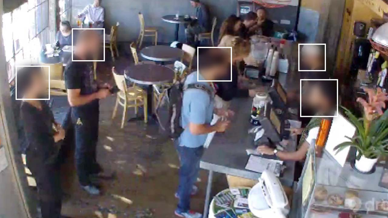 One of the 11,917 images in the Brainwash dataset captured from the Brainwash Cafe in San Francisco. Faces are blurred to protect privacy. Graphic by Adam Harvey (Exposing.ai) based on Brainwash dataset by Russel et. al.