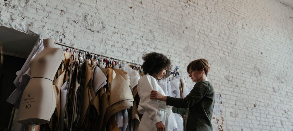 What is the process of creating a fashion collection?