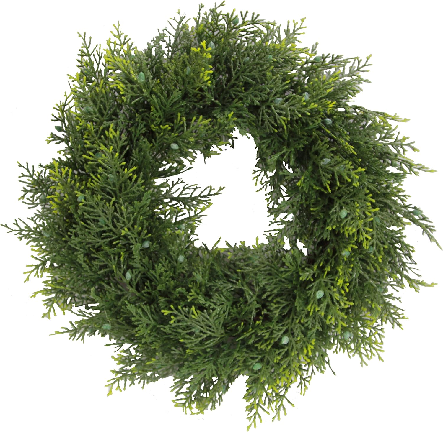Artificial Cedar Christmas Wreath