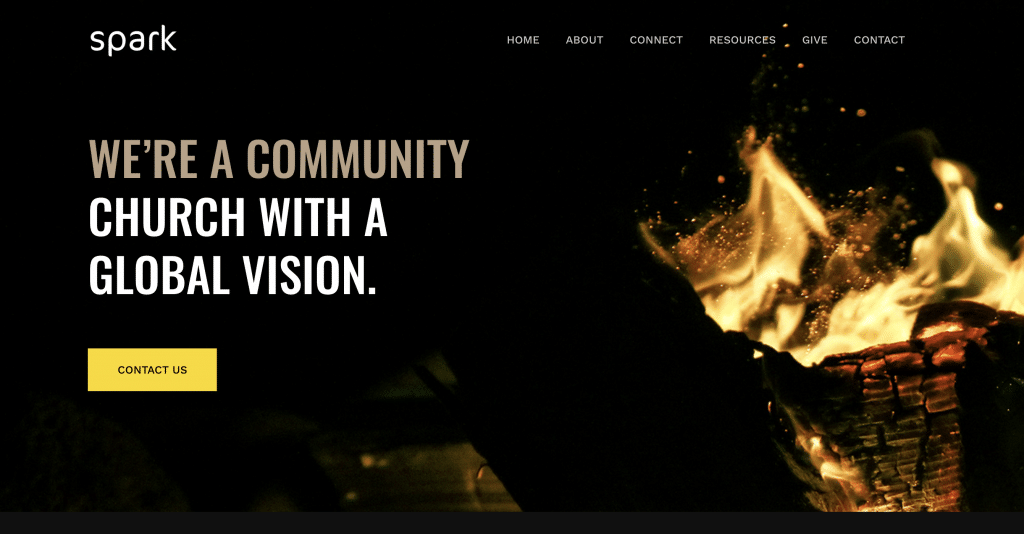 Spark - Website Features