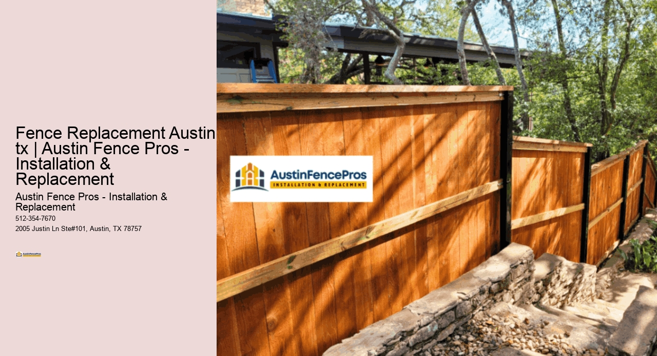 Fence Replacement Austin tx | Austin Fence Pros - Installation & Replacement