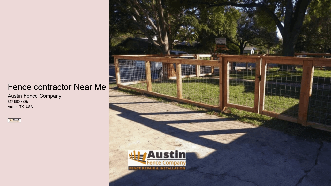 Fence contractor Near Me