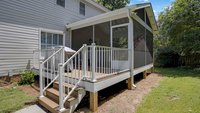 Small screened porch addition