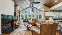 Lake Keowee Home living room addition