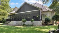 Exterior luxury screened porch addition