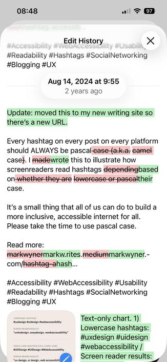Posted media