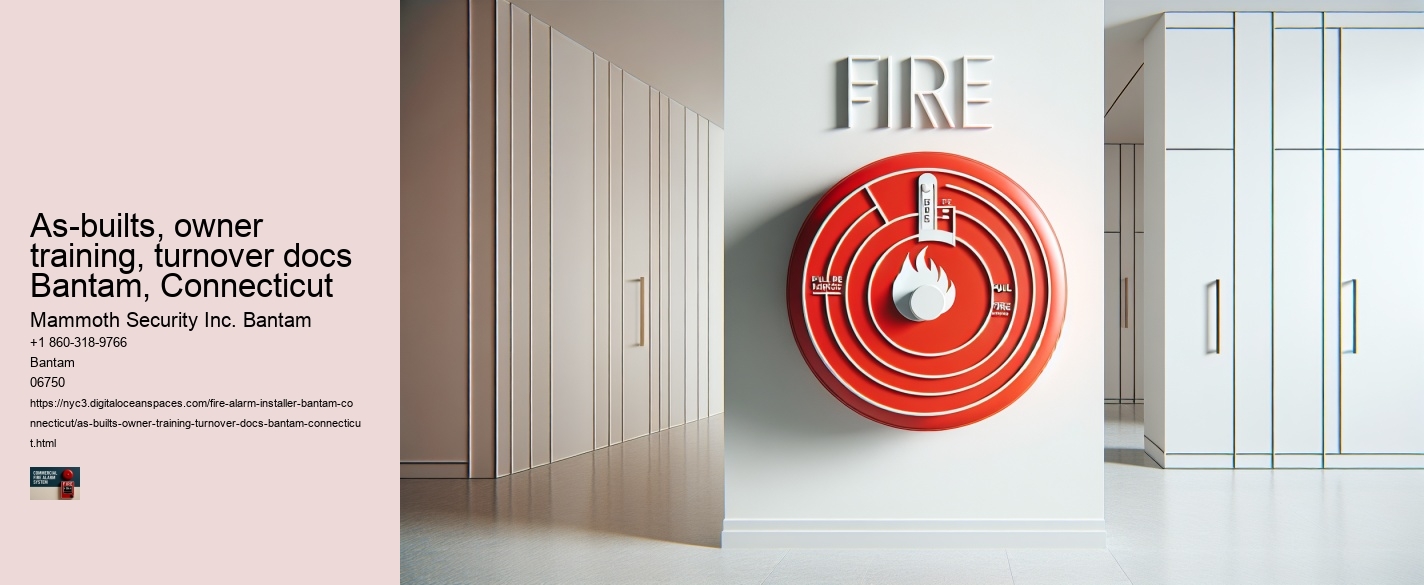 As-builts, owner training, turnover docs Bantam, Connecticut