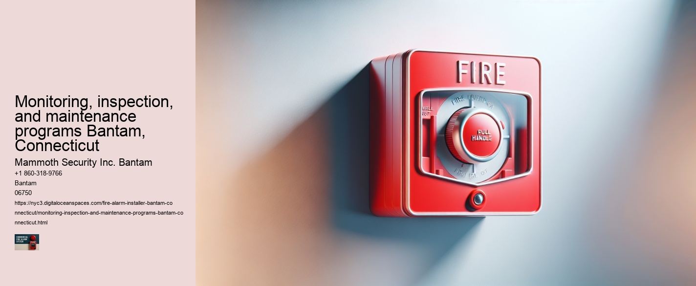 Monitoring, inspection, and maintenance programs Bantam, Connecticut