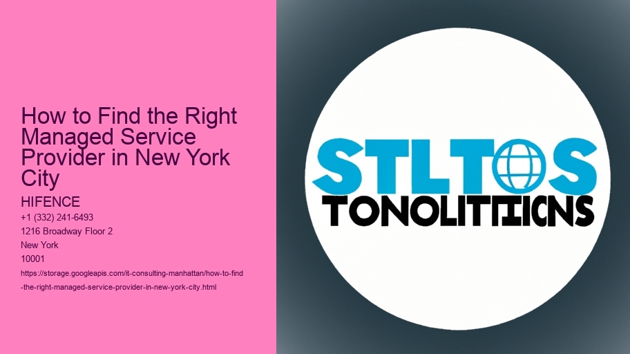 How to Find the Right Managed Service Provider in New York City