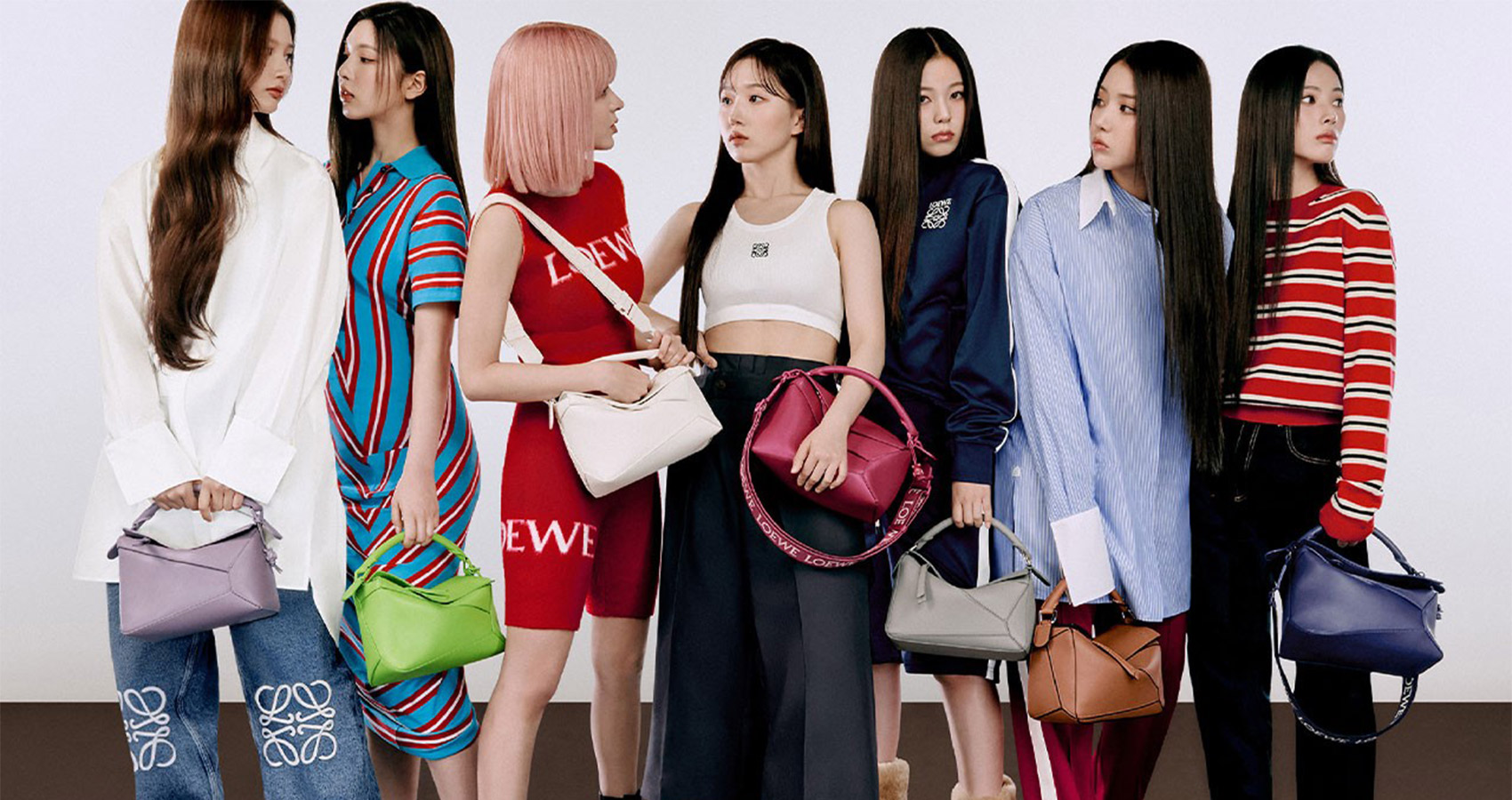 K-Pop Girl Group NMIXX Stars in New LOEWE Campaign K-Pop Girl Group ...