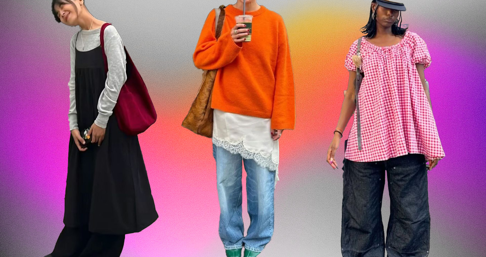 Dresses Over Trousers Are the Ultimate Cool-Girl Layering Hack