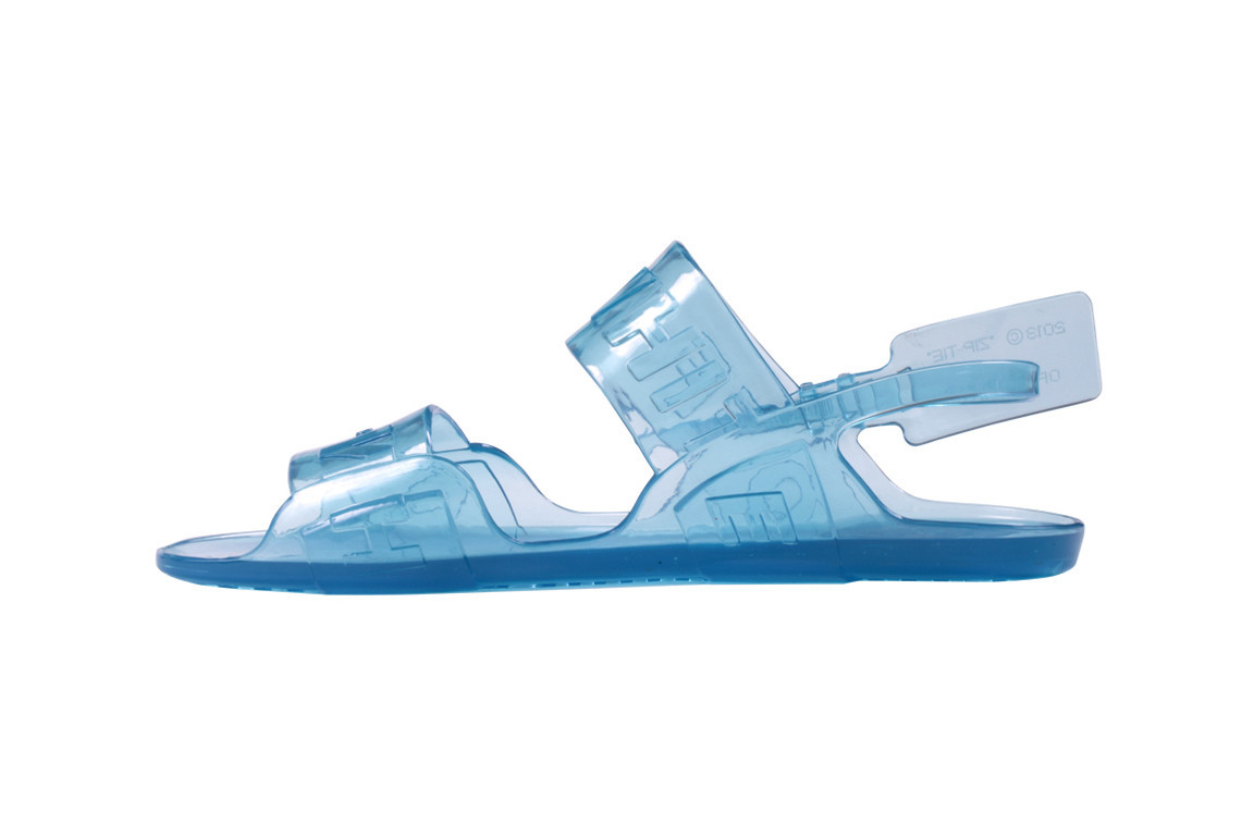 Off-White’s Throwback Jelly Sandals Will Make You All Kinds Of  Nostalgic The 90s Trends Just Keep On Coming