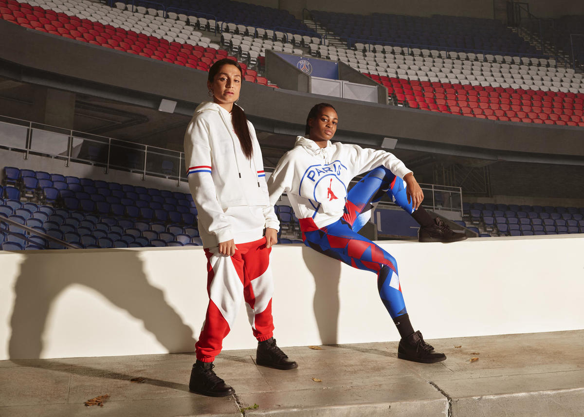 Up Your Athleisure Game With Paris Saint-Germain And Jordan’s First-Ever Women’s Capsule Collection