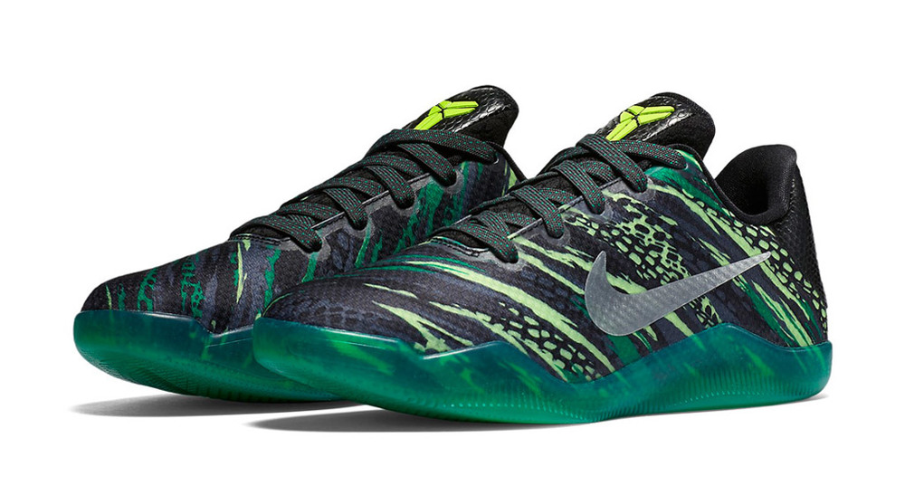 Monday Morning Kicks Off: Nike Kobe 11 Em Low Gs “Green Snake”