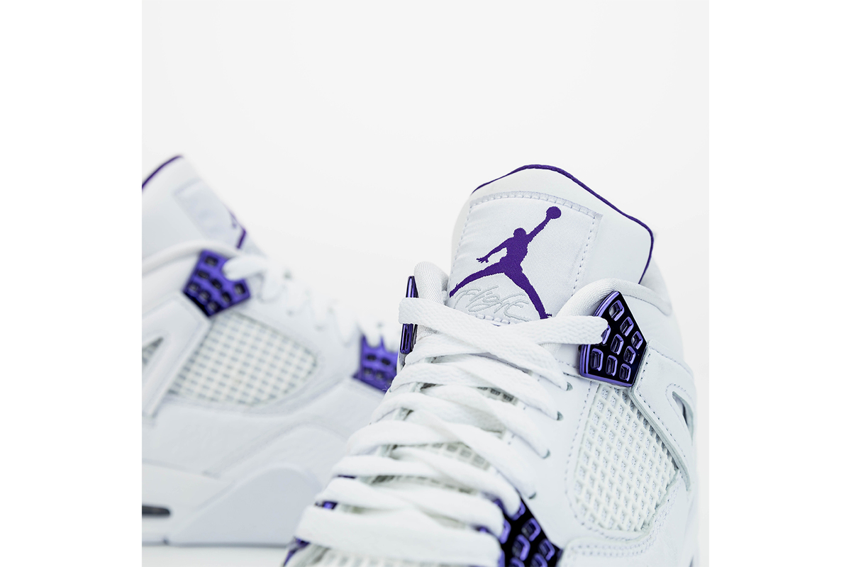 Take A Look At The Air Jordan 4 ‘Court Purple’