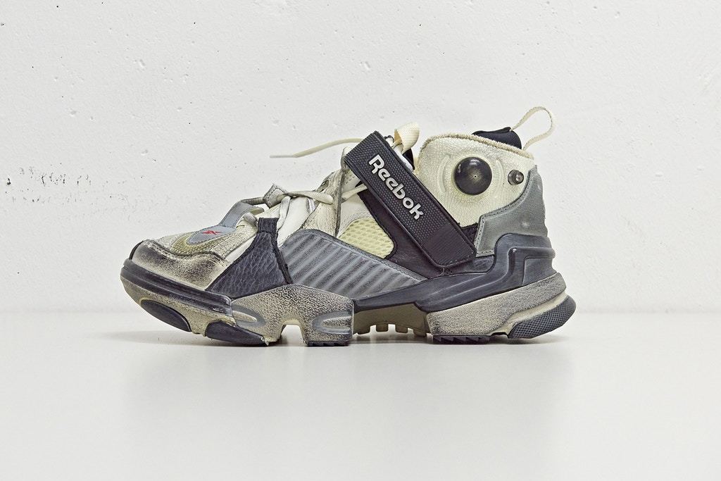 Vetements X Reebok Unleash Exclusive Genetically Modified Pump Sneaker