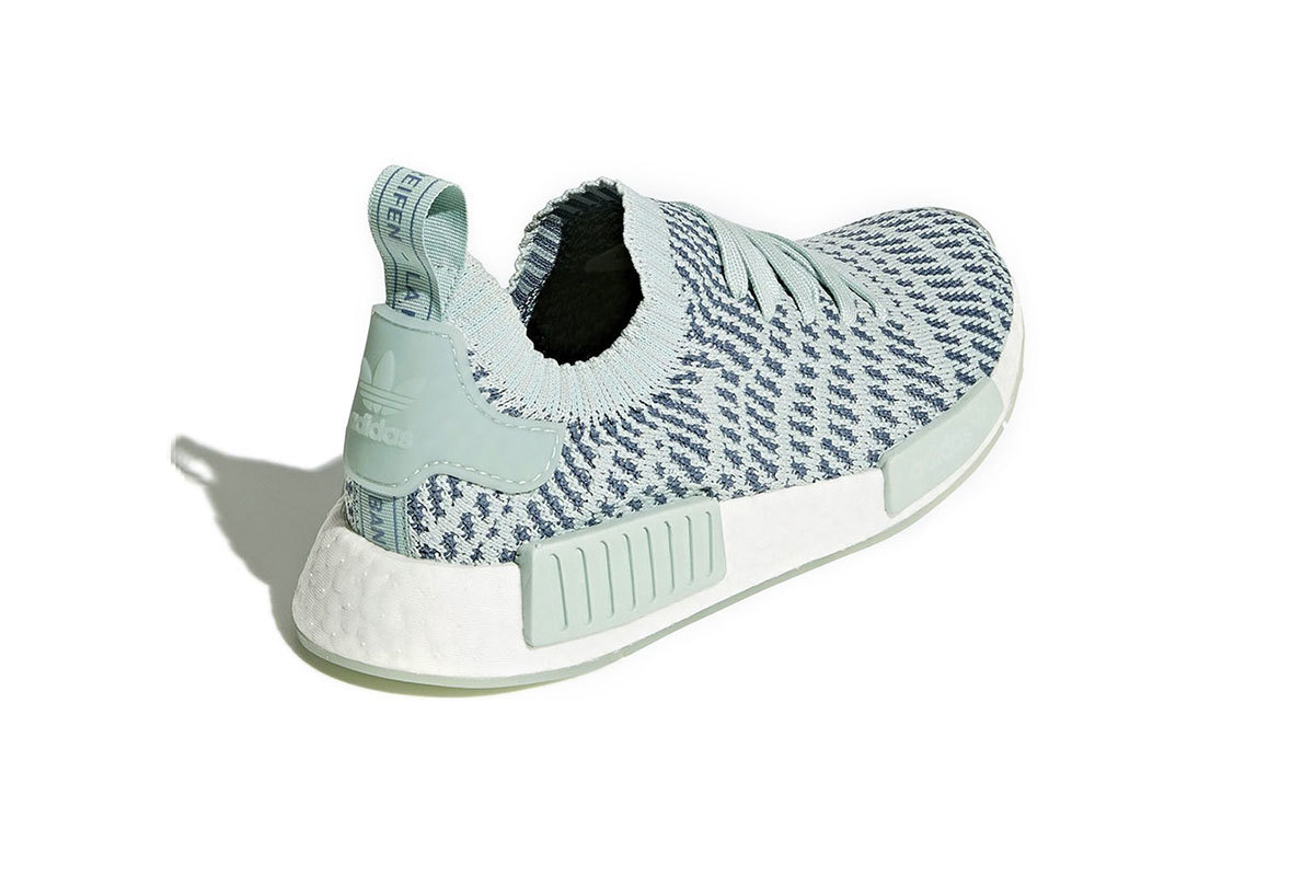 Start 2018 On The Right Foot With This Mint Adidas NMD_R1 STLT