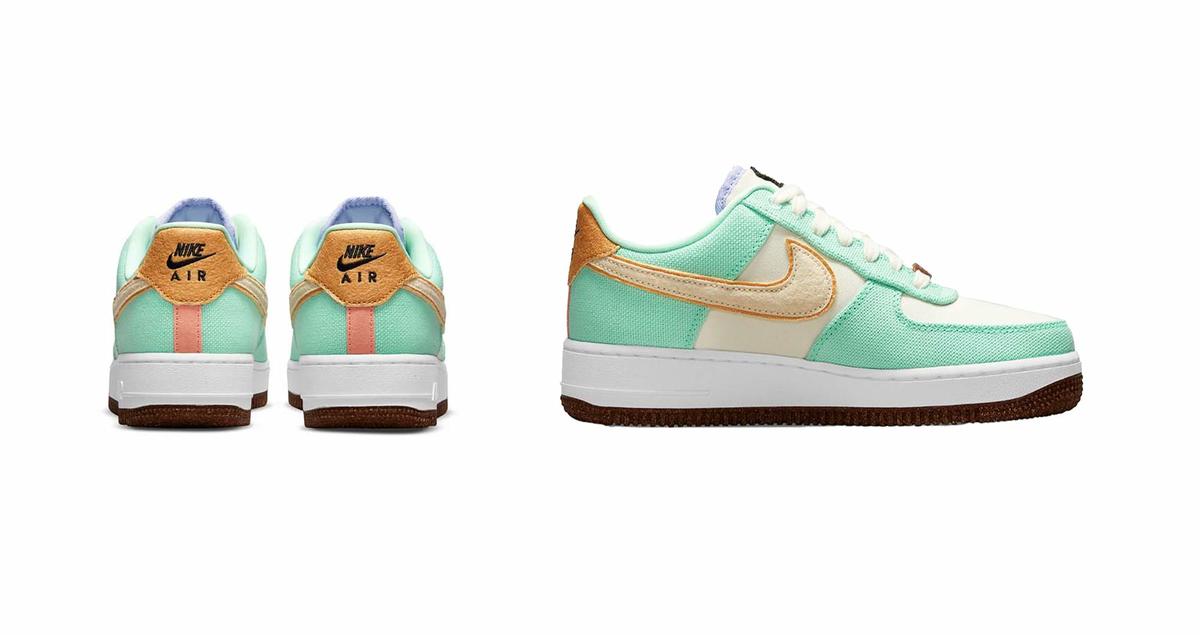 New Canvas Air Force 1 Sneakers Have A Tropical Touch 