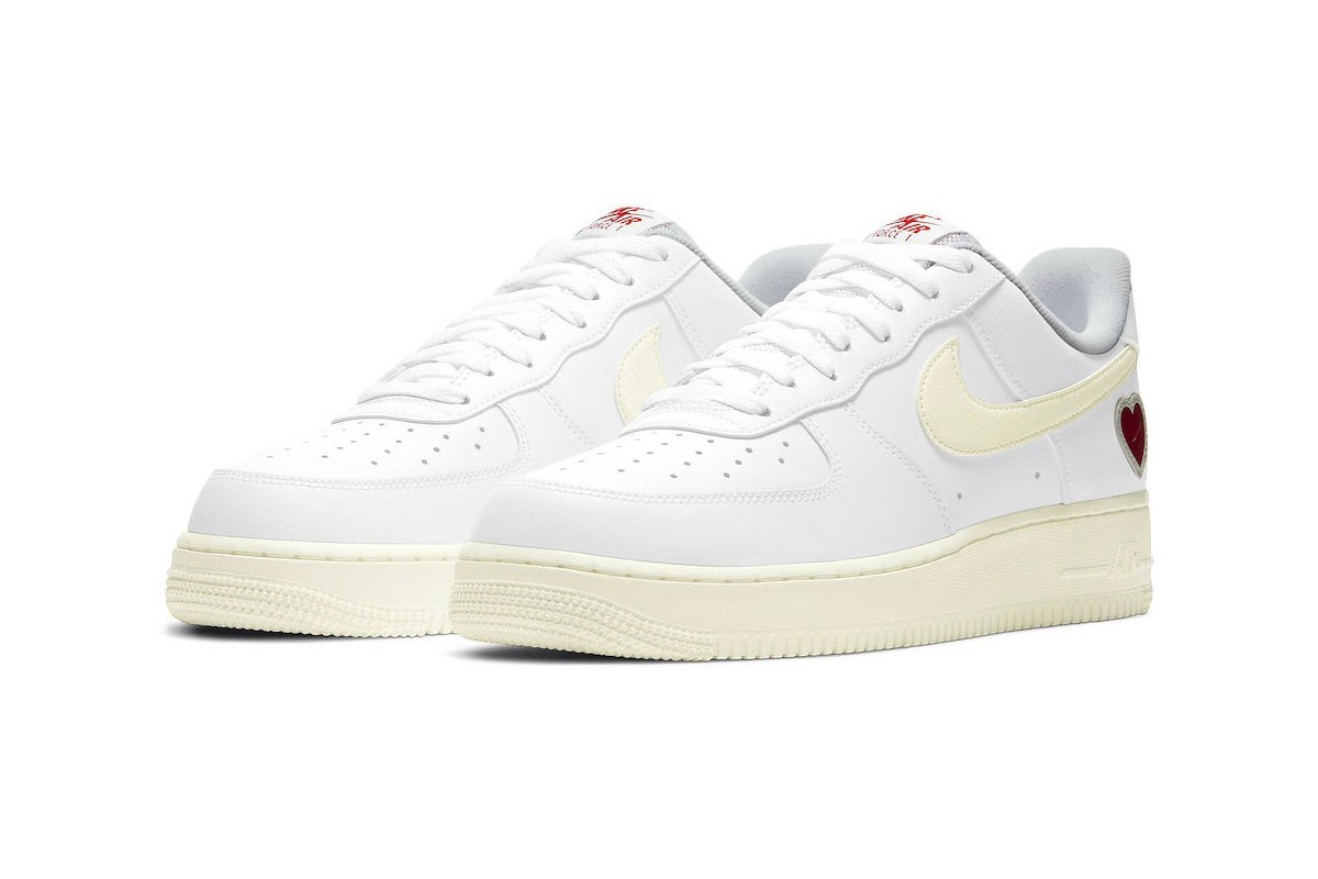 Nike Set to Release Air Force 1 X Valentine's Day Colorway In 2021