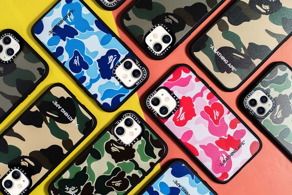 Blend In Whilst Standing Out With The Casetify X BAPE Collaboration