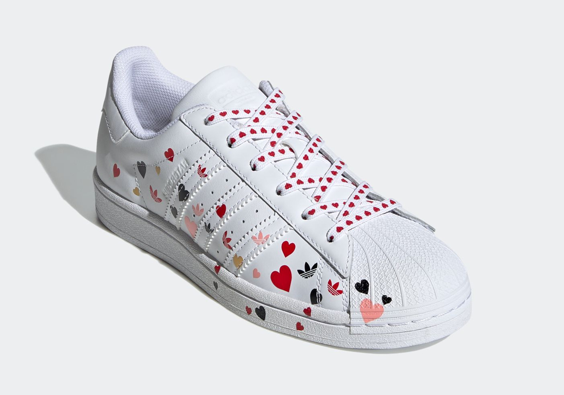 We Have Heart Eyes For Adidas’ Valentine’s Themed Superstar