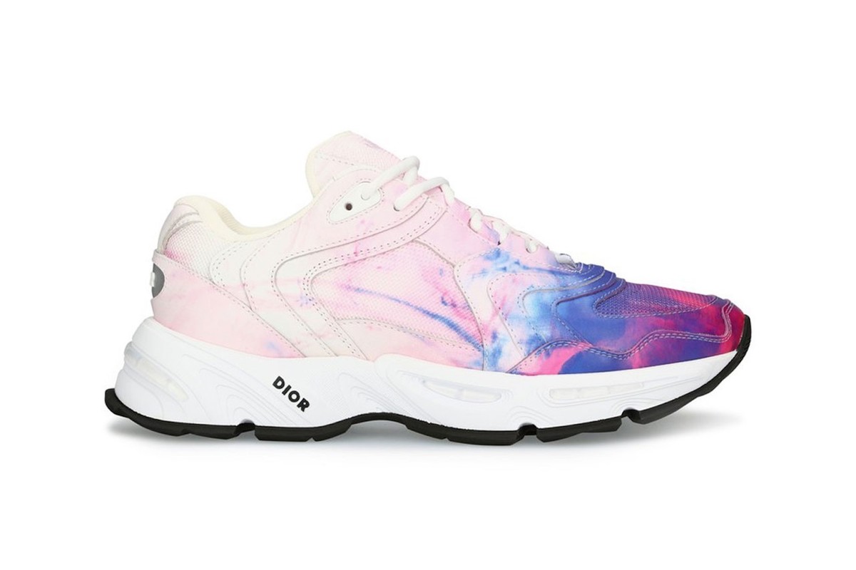 Dior’s CD1 Chunky Sneaker Is Brought To Life With Splashes Of Tie-Dye Print